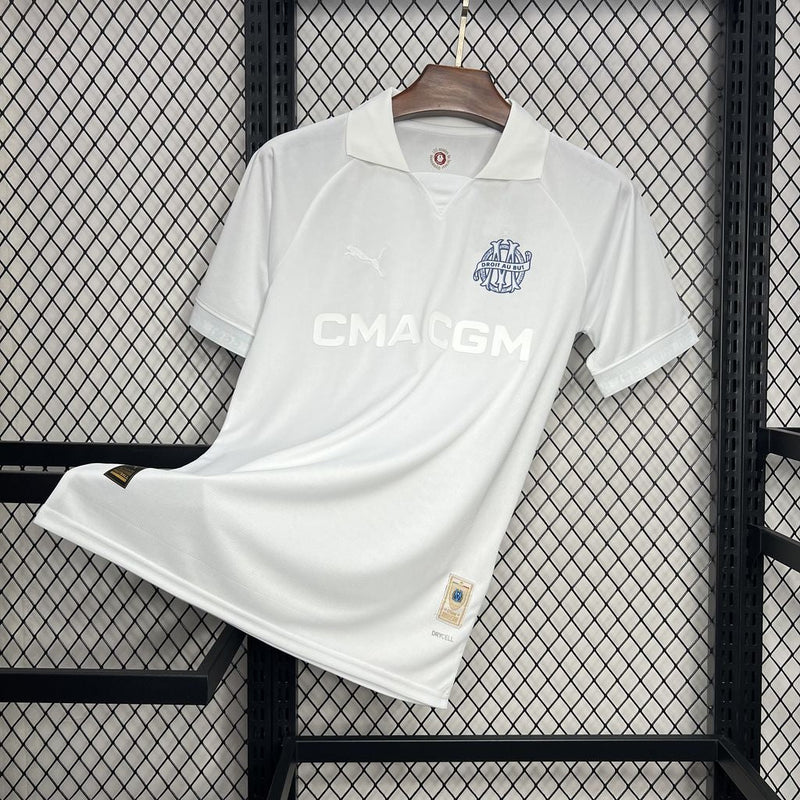 OLYMPIQUE DE MARSEILLE EDICIÓN ESPECIAL 125° AÑOS WHITE 24/25 HOMBRE